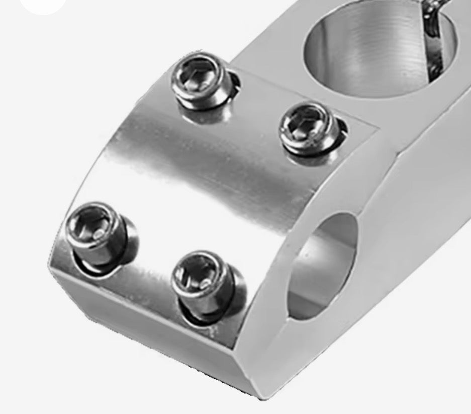 22.2mm stem mount chrome