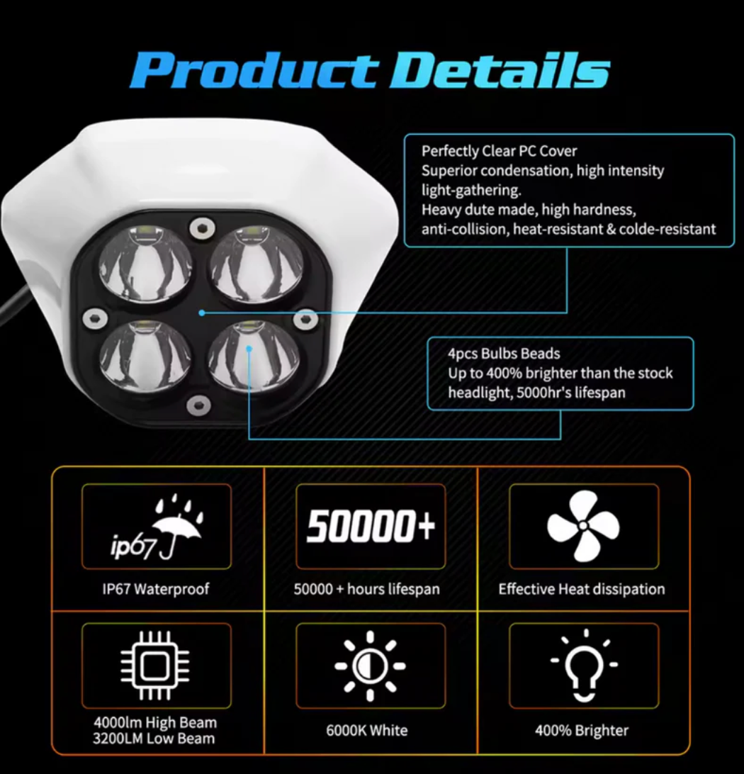 Baja light for Ultra Bee