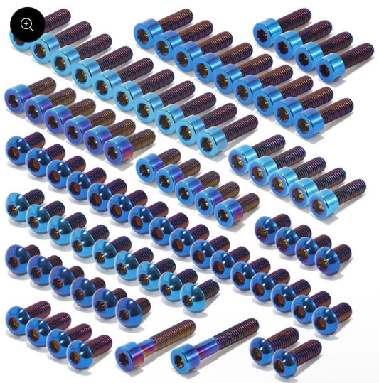 Light bee x titanium bolts